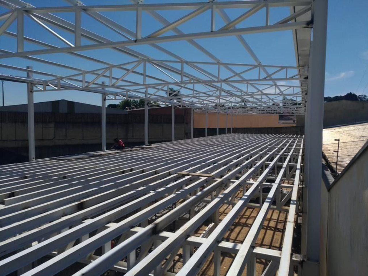 Instalação de Coberturas Metálicas